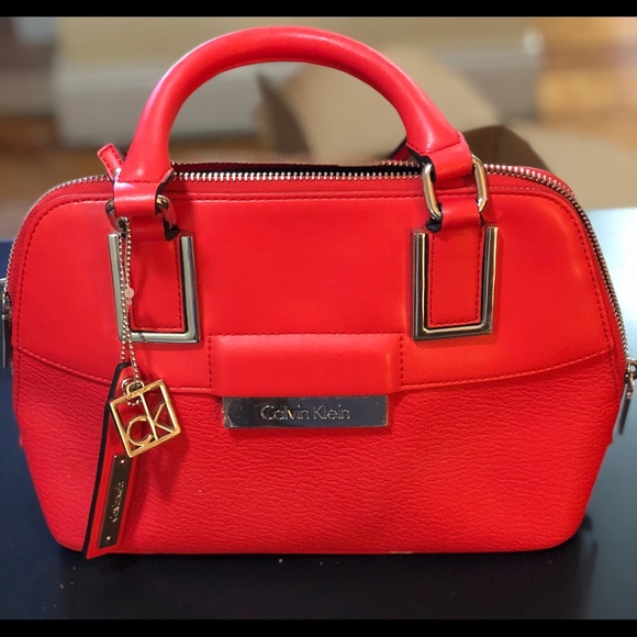 Calvin Klein Bags Red Calvin Klein Crossbody Handbag Brand New Poshmark